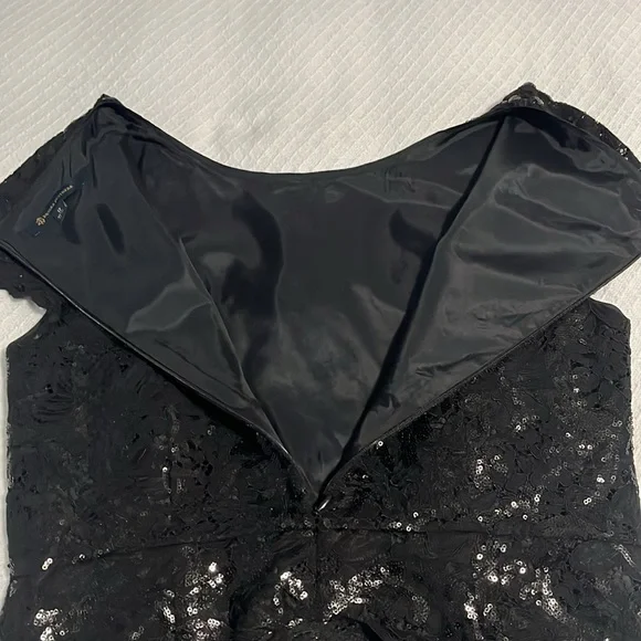 Brooks Brothers Black Peplum Cap Sleeve Blouse - Picture 11 of 13